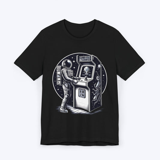 T-Shirt Black / S Into the Darkness - Astronaut T-shirt