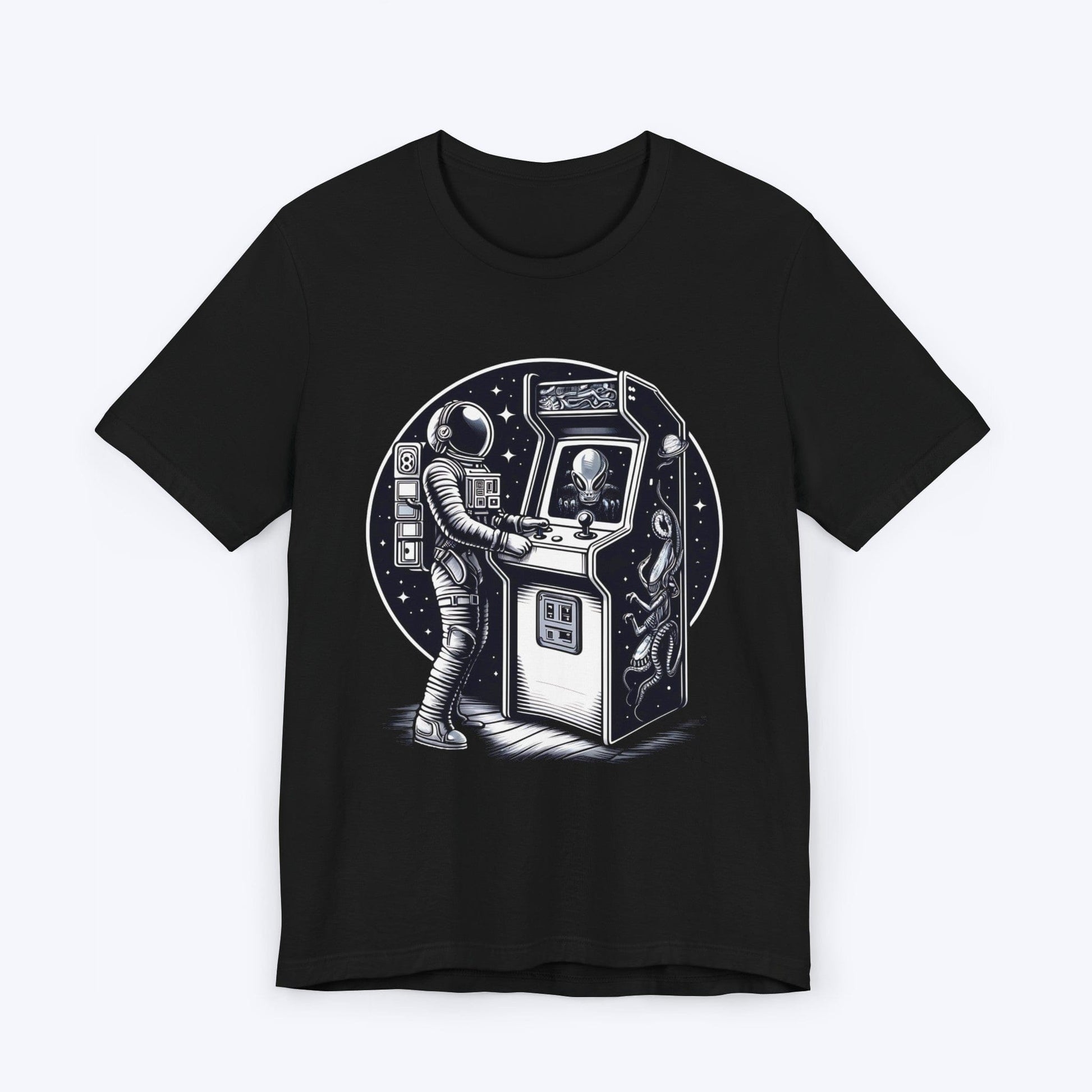 T-Shirt Black / S Into the Void - Space Gamer T-shirt