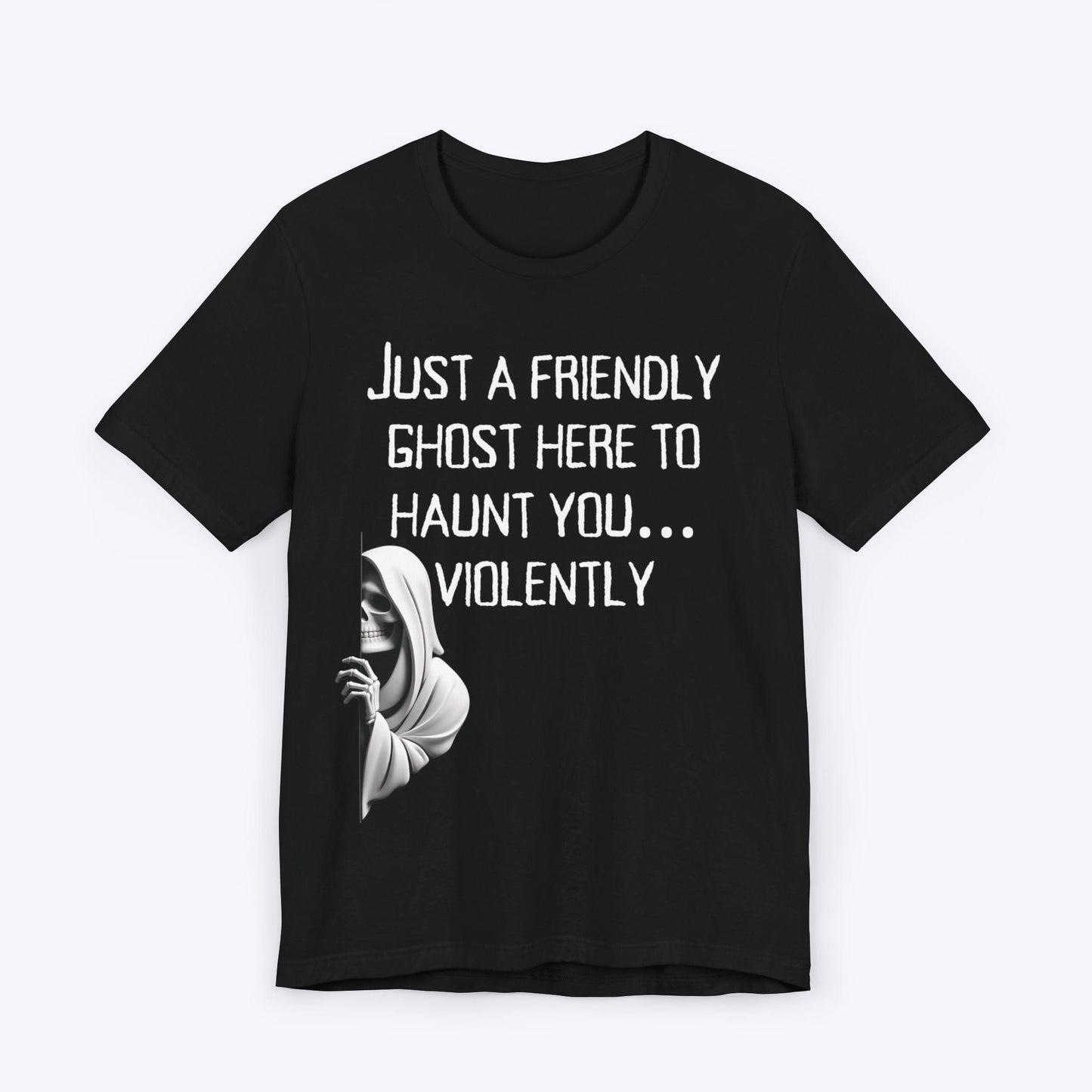 T-Shirt Black / S Just a Friendly Ghost T-shirt