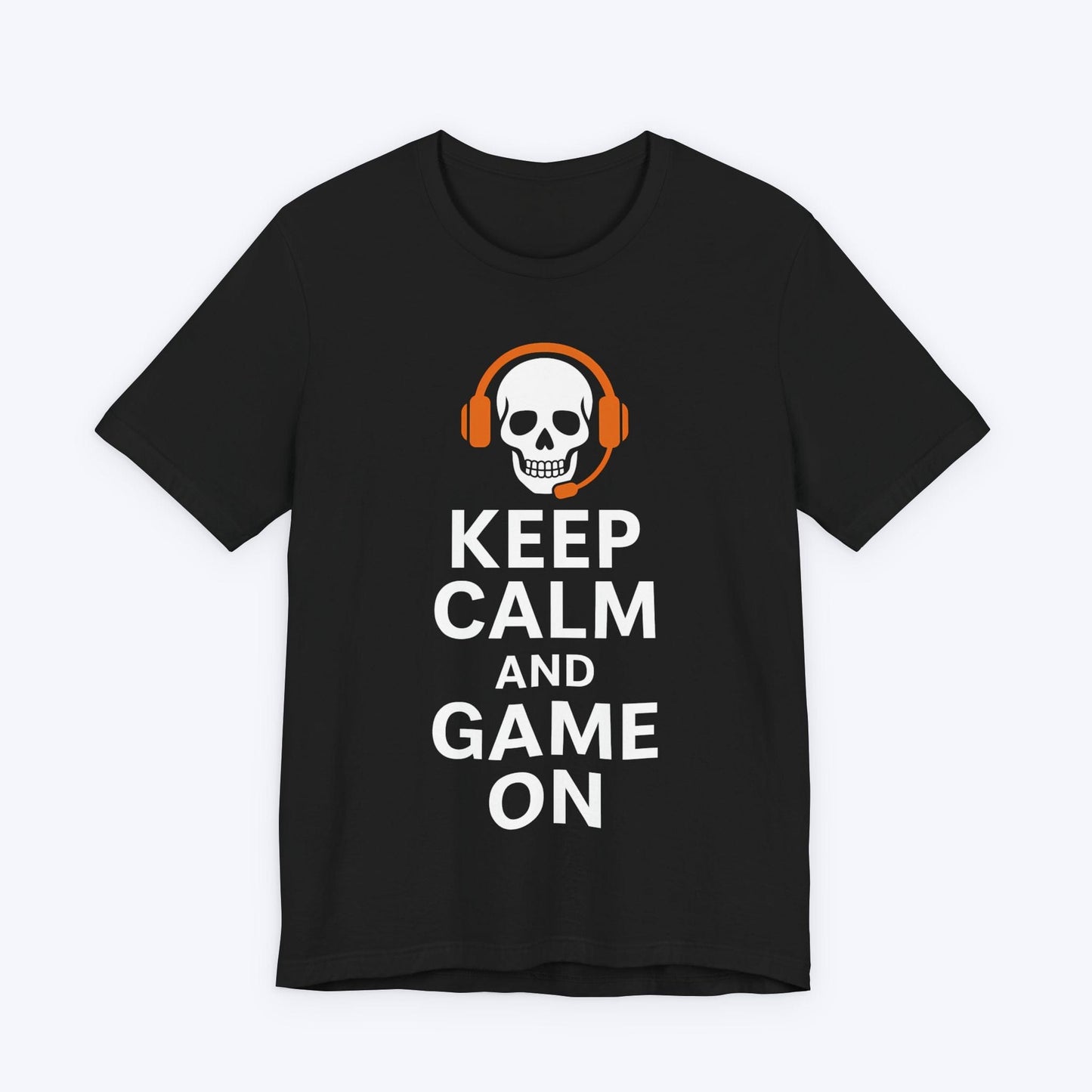 T-Shirt Black / S Keep Calm and Game On T-shirt