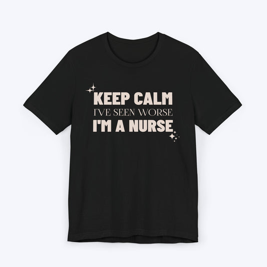 T-Shirt Black / S Keep Calm, I'm a Nurse T-Shirt