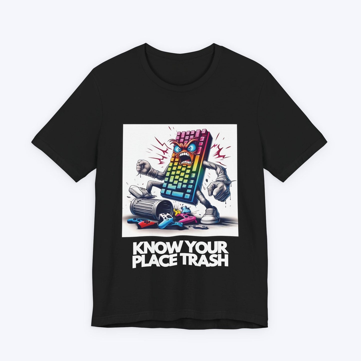 T-Shirt Black / S Know Your Place Gamer T-shirt