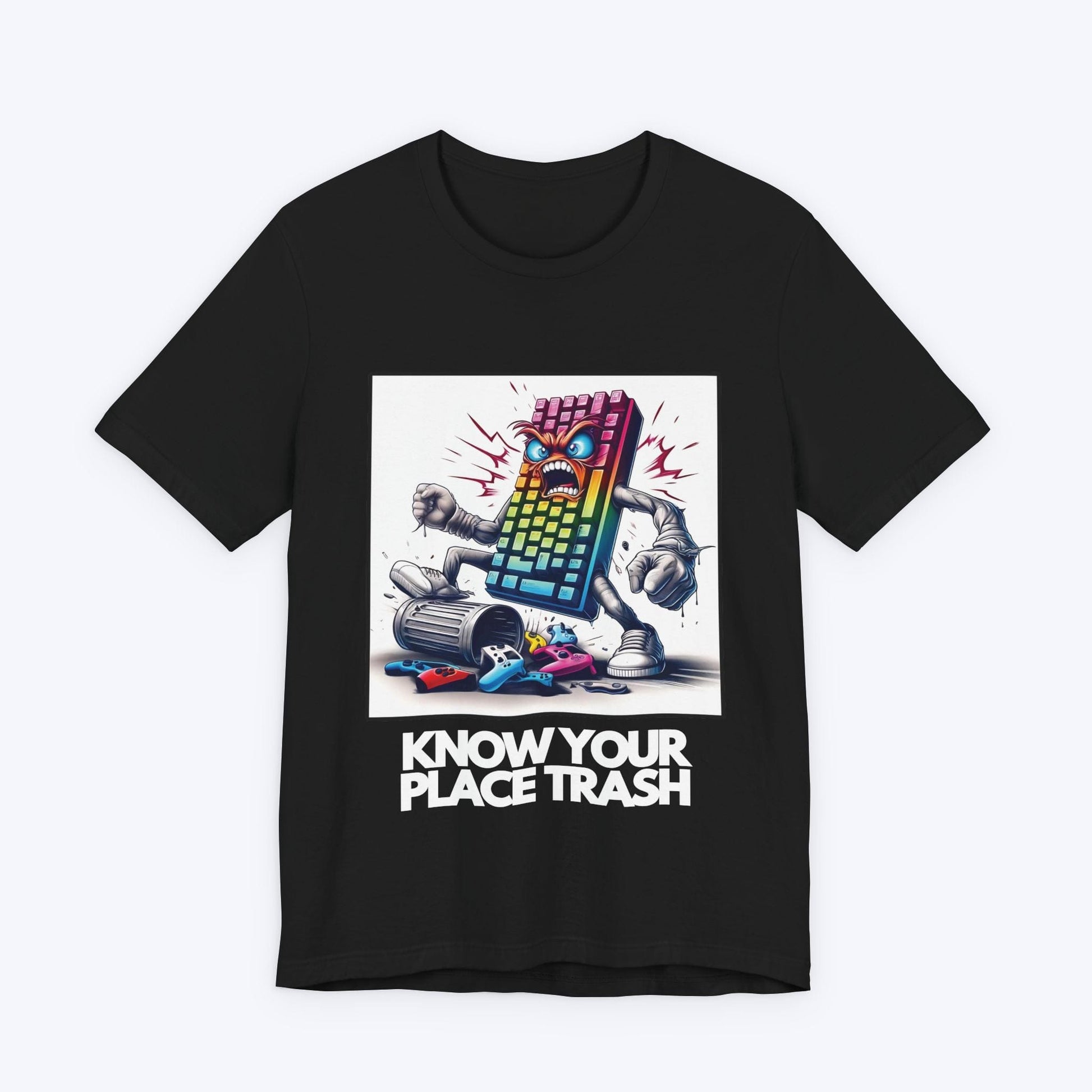 T-Shirt Black / S Know Your Place Gamer T-shirt