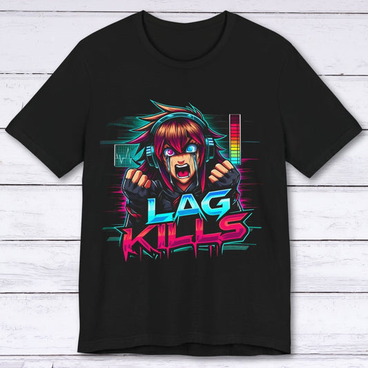 T-Shirt Black / S Lag Kills: In Different Ways T-shirt