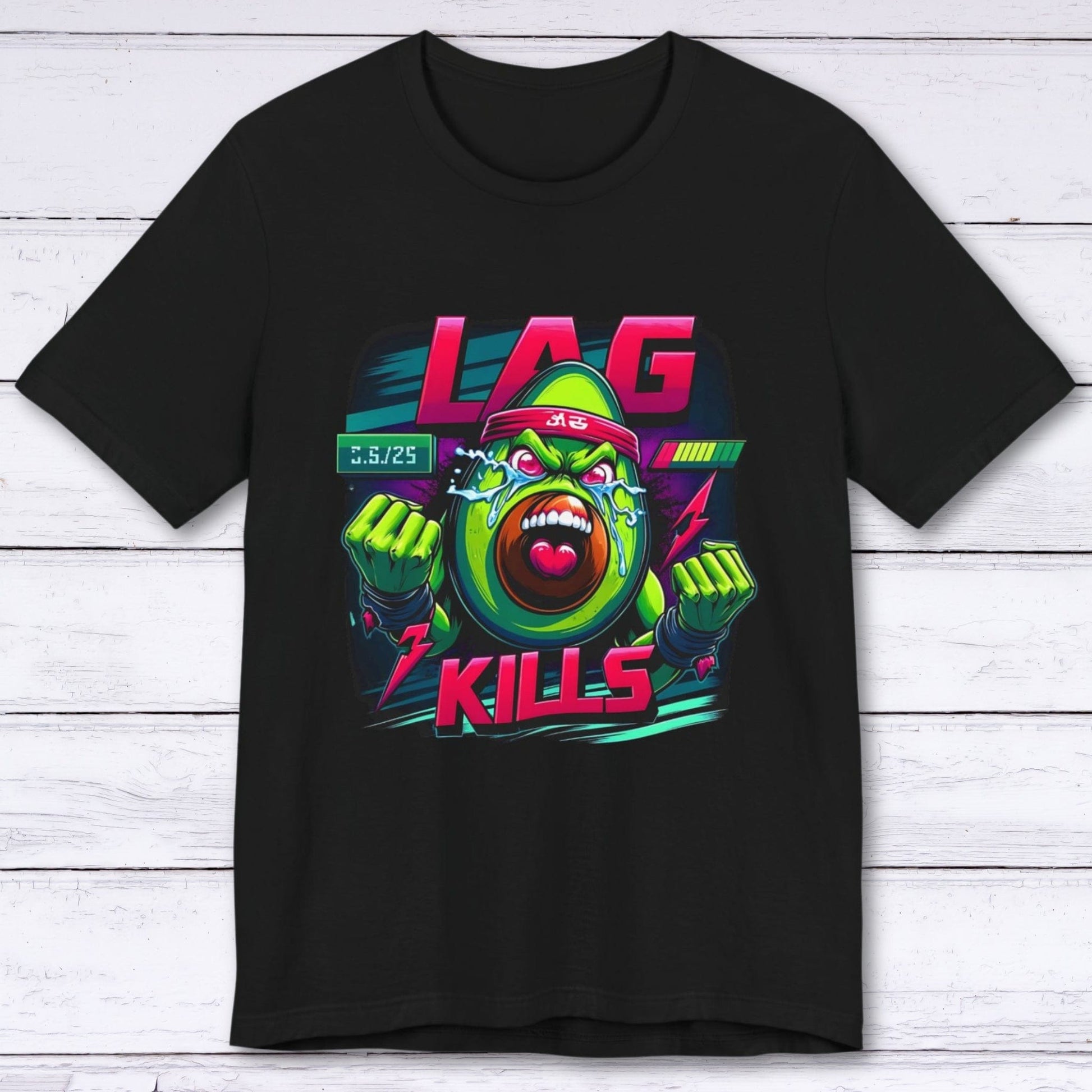 T-Shirt Black / S Lag Kills: Ninja Warrior T-shirt