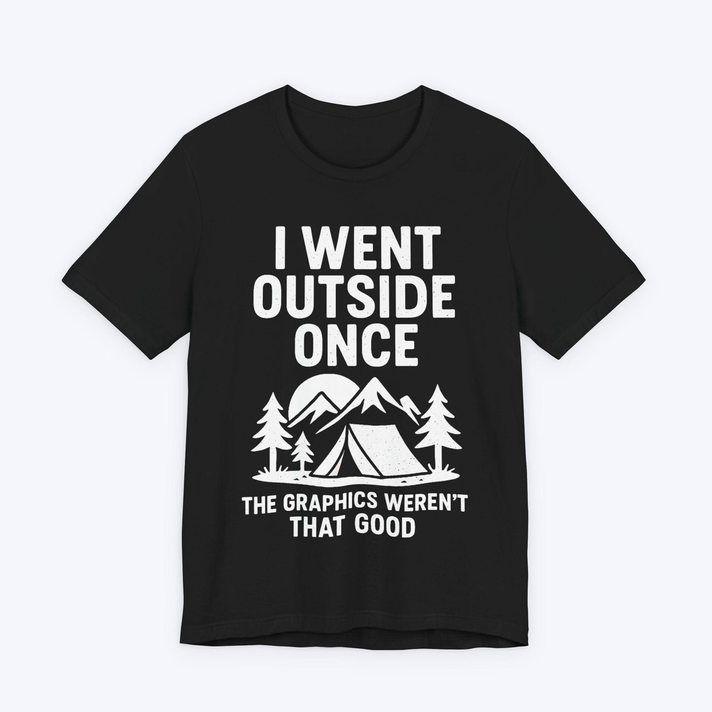 T-Shirt Black / S Lag Outside – Retro Gamer T-shirt
