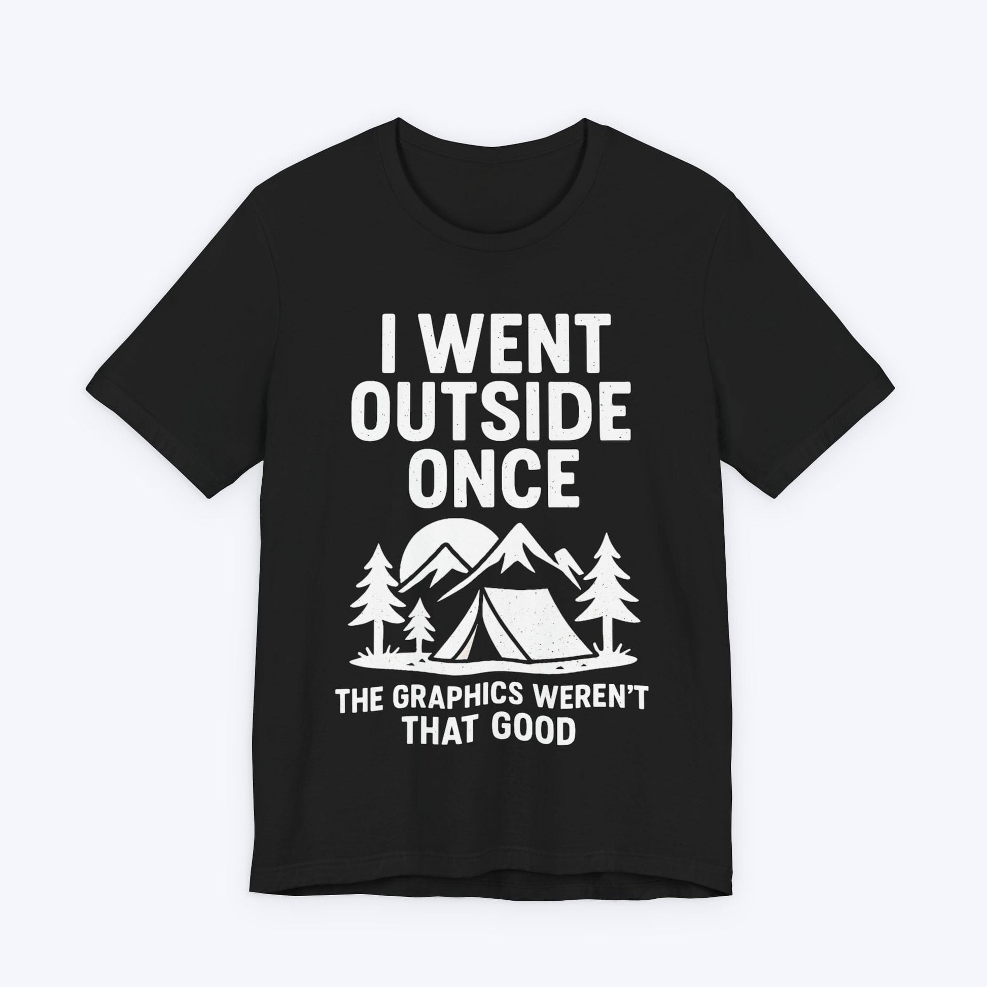 T-Shirt Black / S Lag Outside – Retro Gamer T-shirt