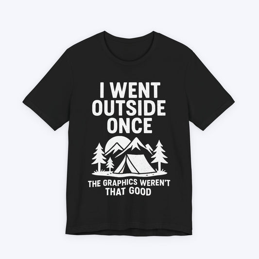 T-Shirt Black / S Lag Outside – Retro Gamer T-shirt