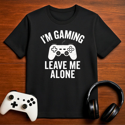 T-Shirt Black / S Leave Me Alone T-shirt