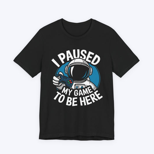 T-Shirt Black / S Left My Game for Astronaut XP T-shirt