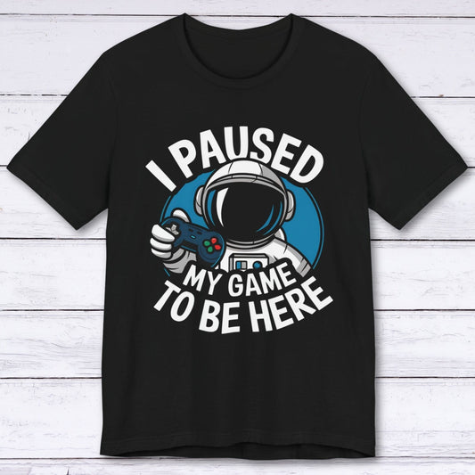 T-Shirt Black / S Left My Game for Astronaut XP T-shirt