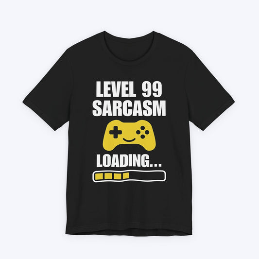 T-Shirt Black / S Level 99 Sarcasm Loading T-shirt