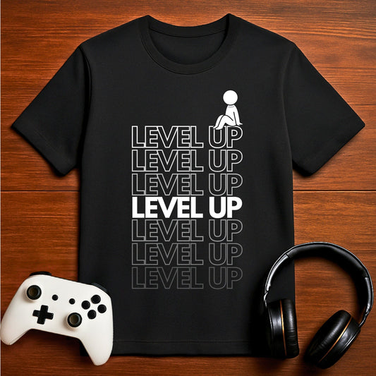T-Shirt Black / S Level Up Gamer T-shirt