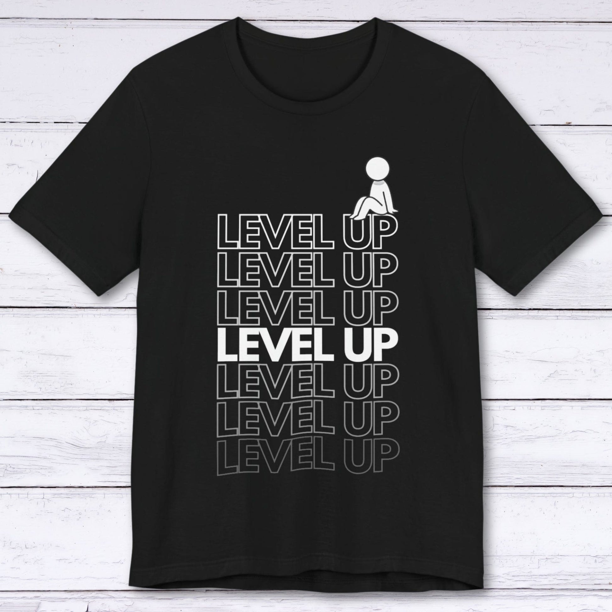 T-Shirt Black / S Level Up Gamer T-shirt