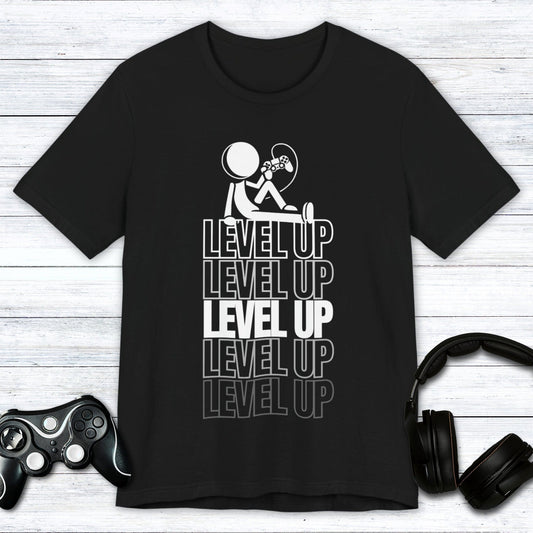 T-Shirt Black / S Level Up T-shirt
