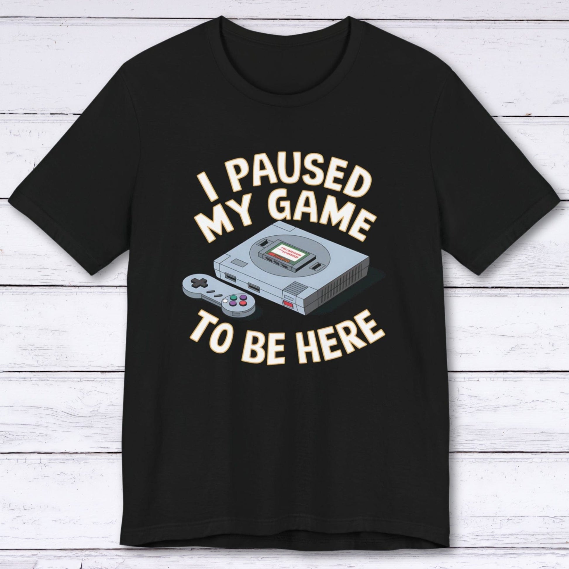 T-Shirt Black / S Life > Game (Temporarily) T-shirt