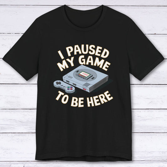 T-Shirt Black / S Life > Game (Temporarily) T-shirt