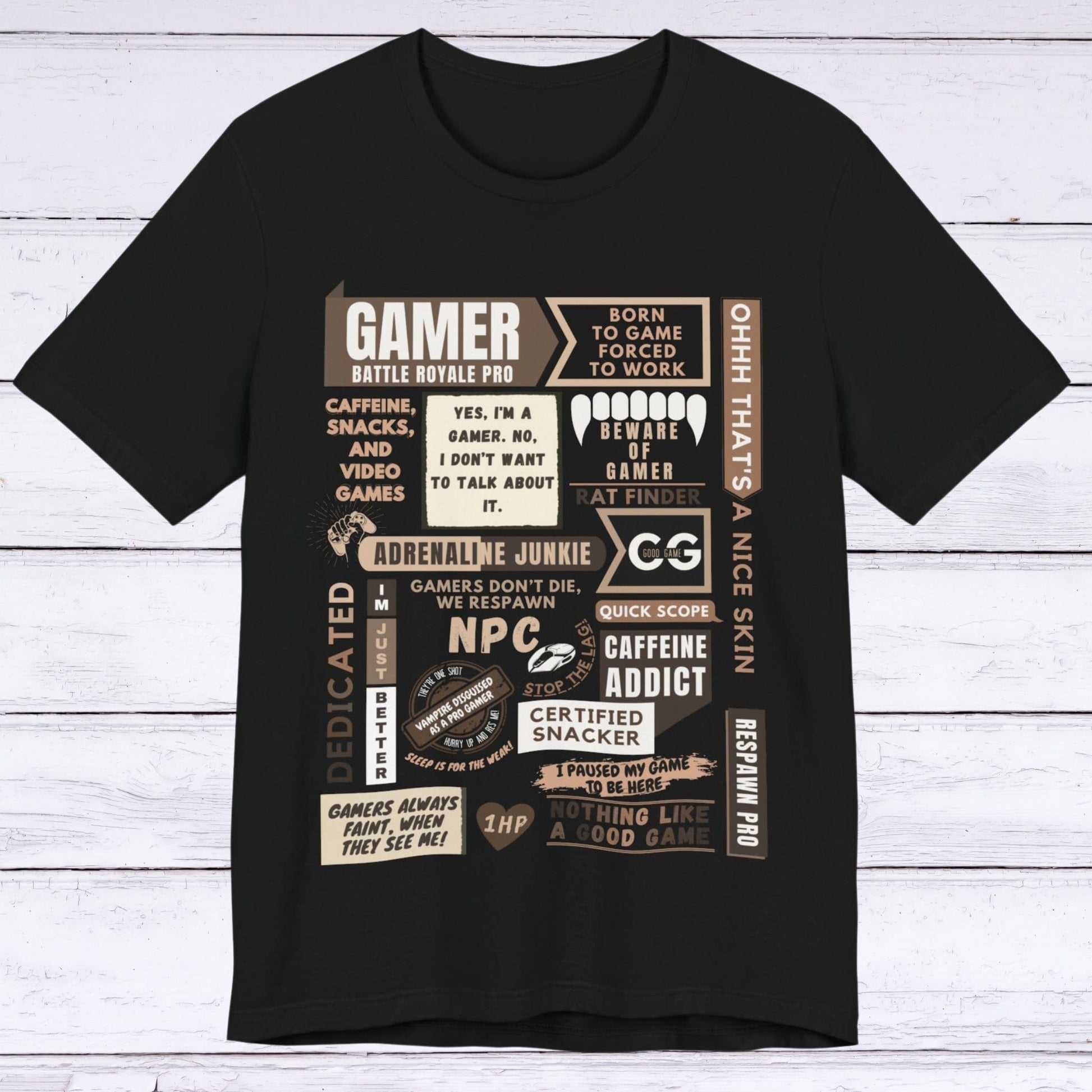 T-Shirt Black / S Life of a Gamer T-shirt