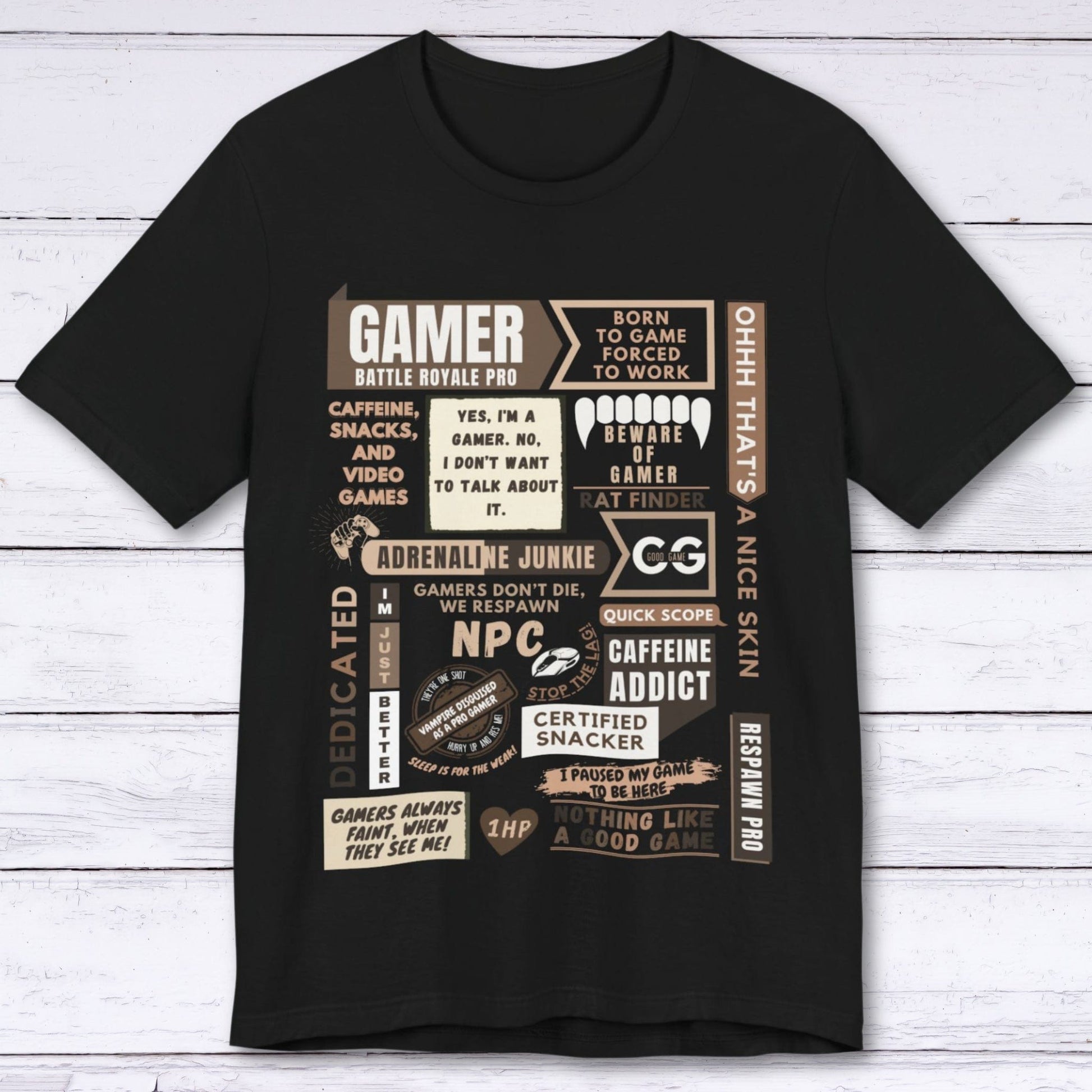 T-Shirt Black / S Life of a Gamer T-shirt