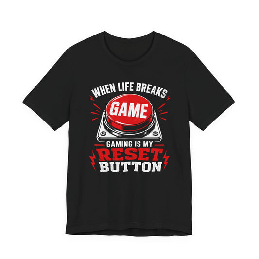 T-Shirt Black / S Life Reset T-shirt