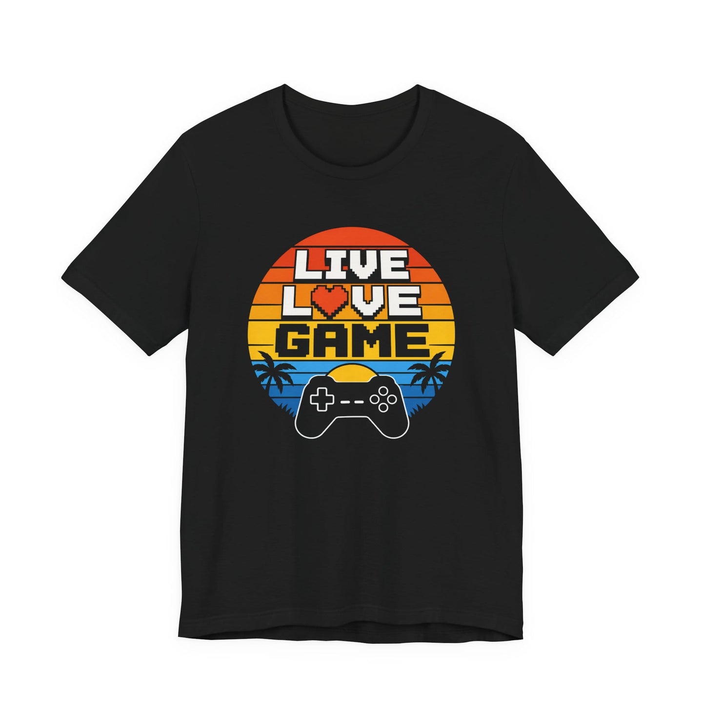 T-Shirt Black / S Live Love Game T-shirt