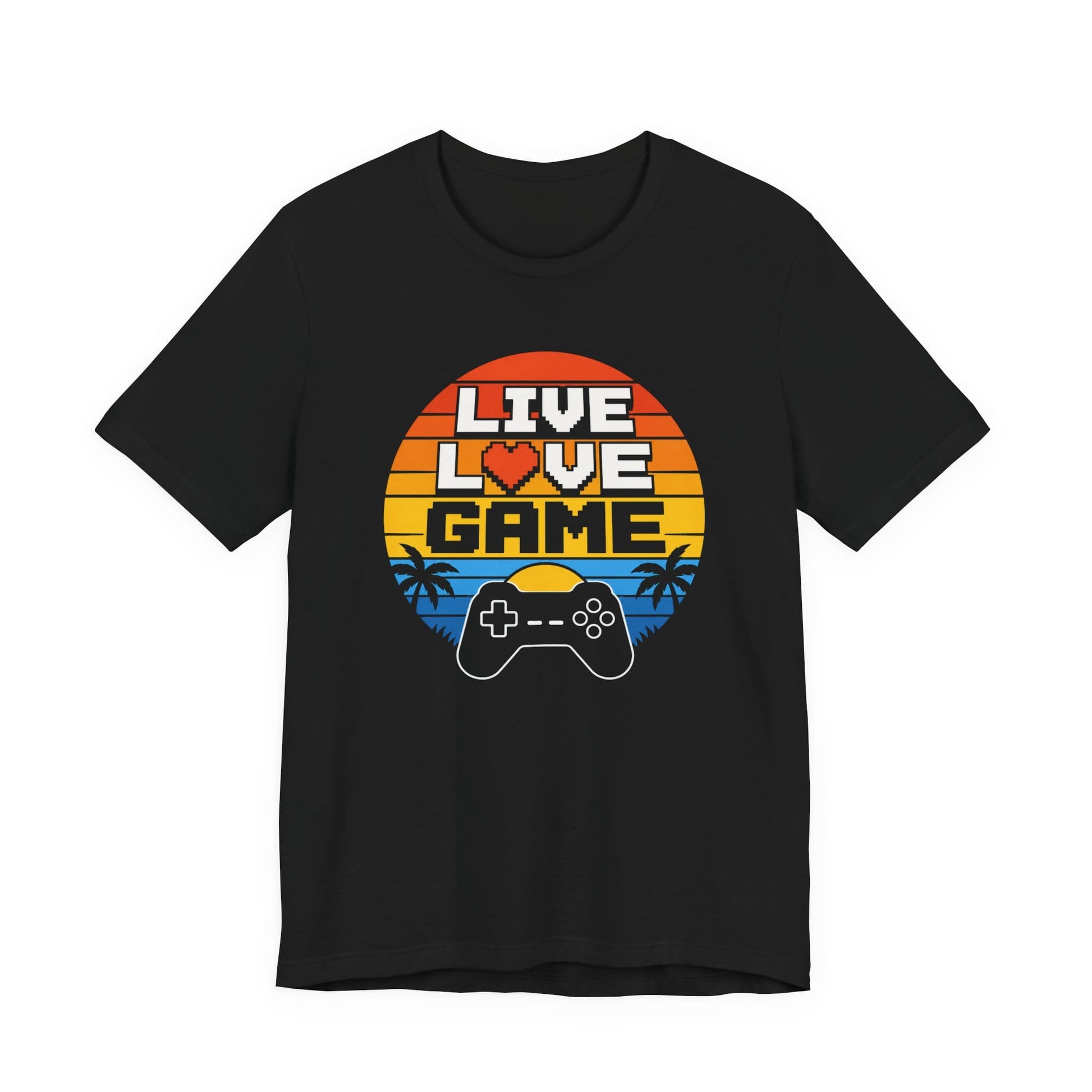 T-Shirt Black / S Live Love Game T-shirt