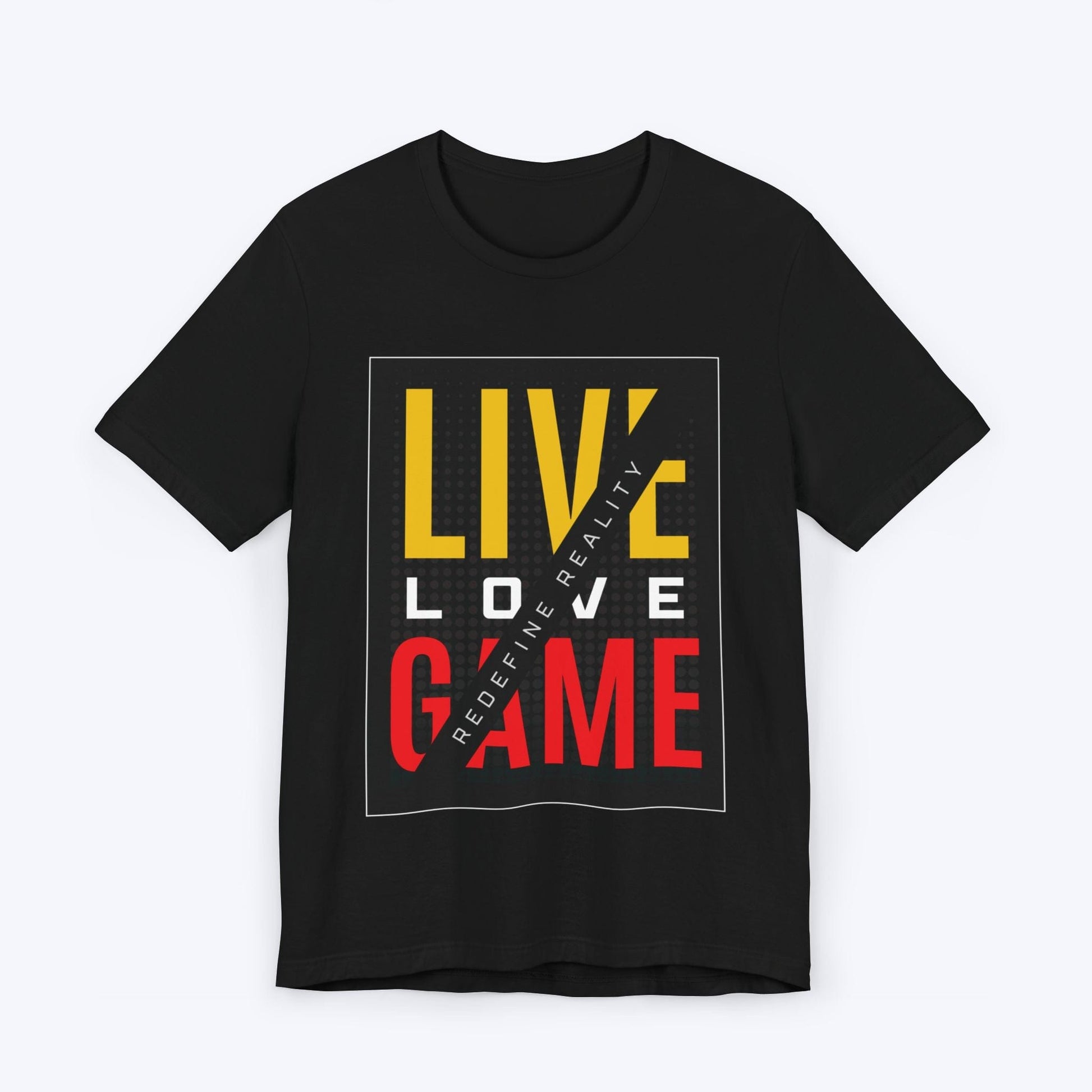 T-Shirt Black / S Live, Love, Game T-shirt