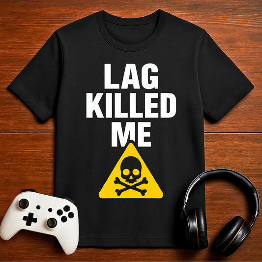 T-Shirt Black / S Lost to Ping T-shirt
