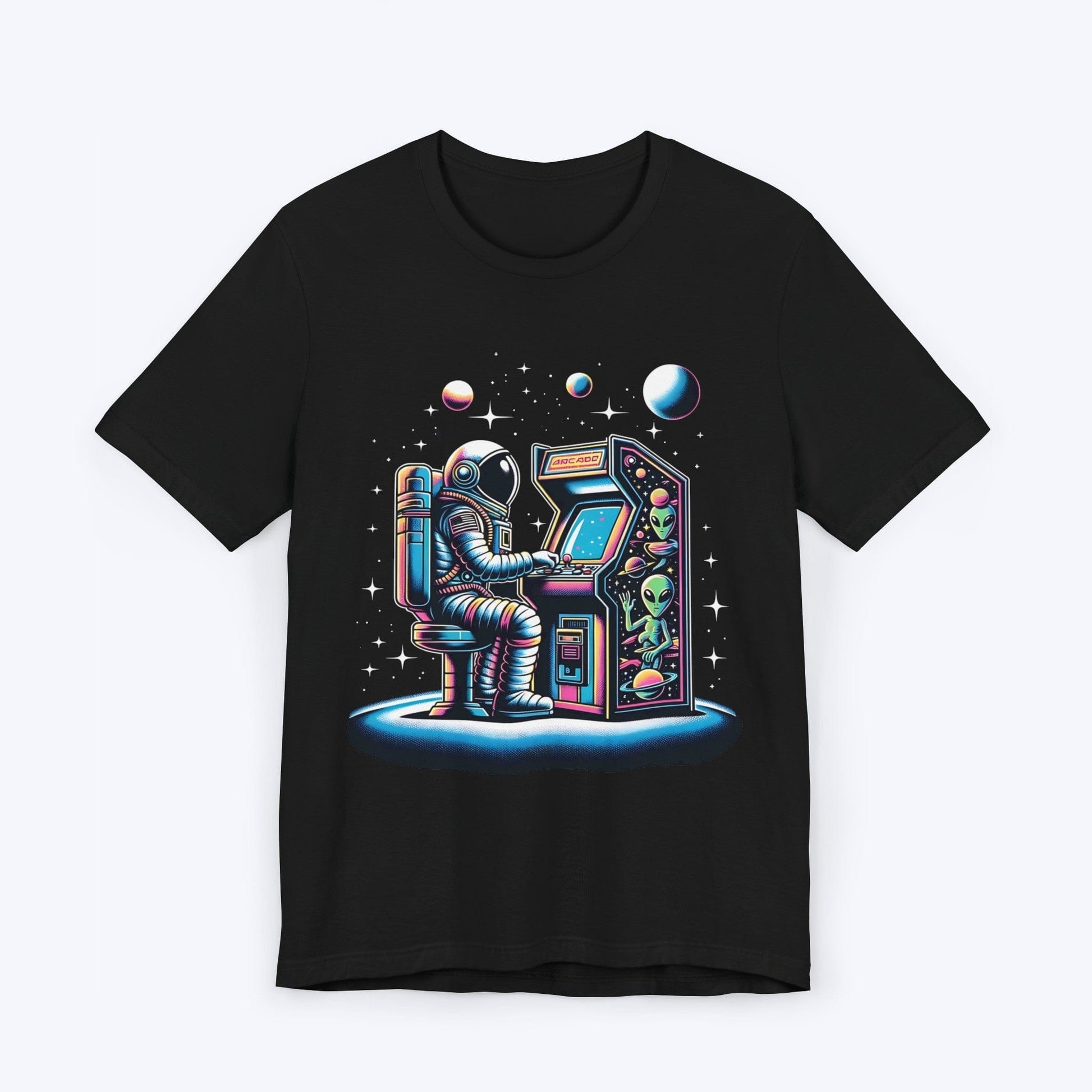 T-Shirt Black / S Music Man Astronaut T-shirt