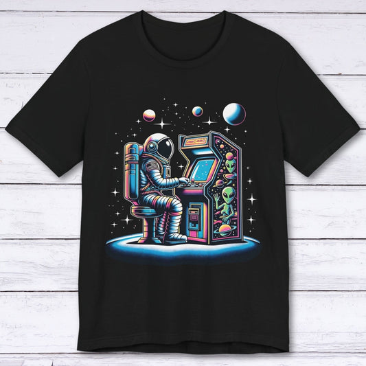 T-Shirt Black / S Music Man Astronaut T-shirt