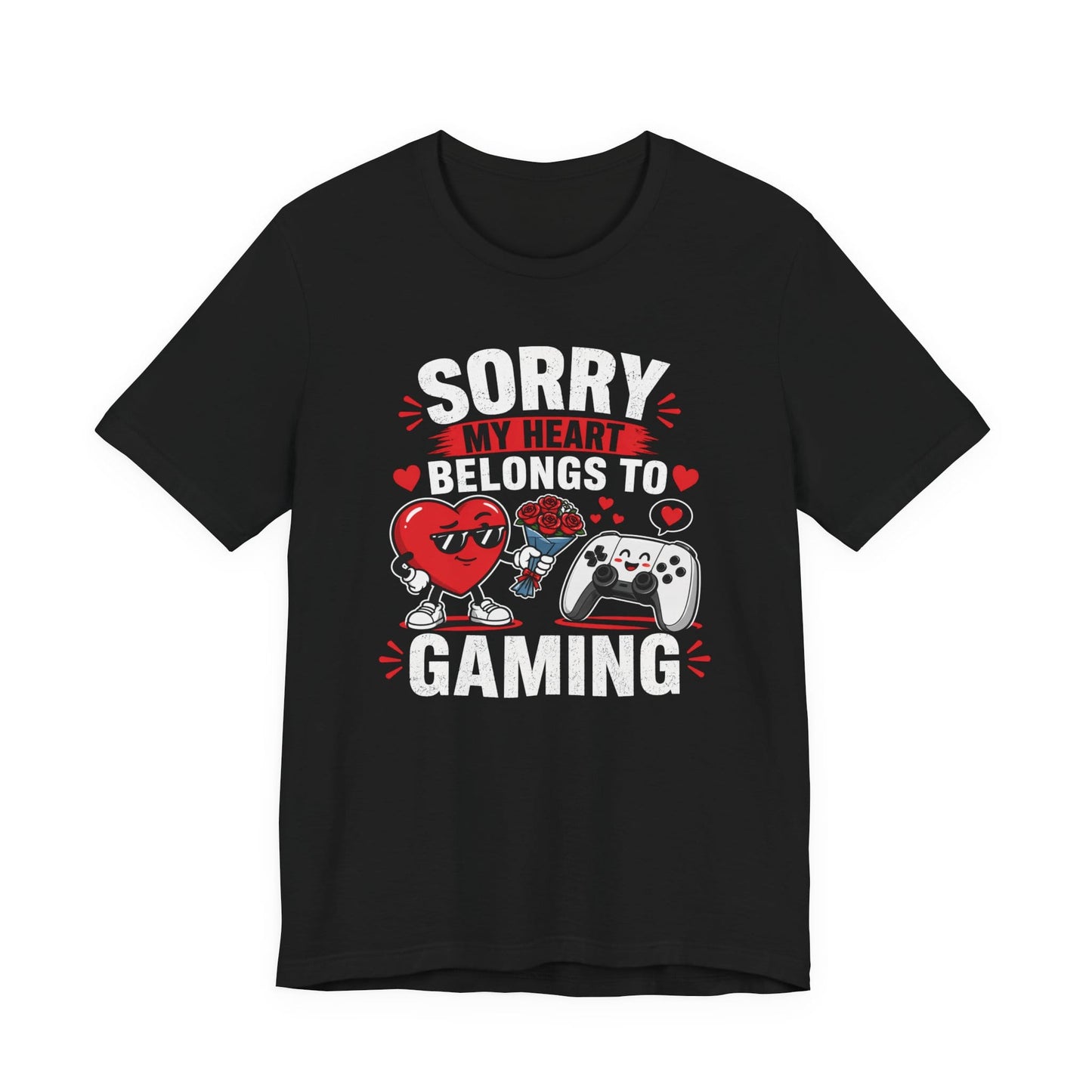 T-Shirt Black / S My Heart Chose Gaming T-shirt