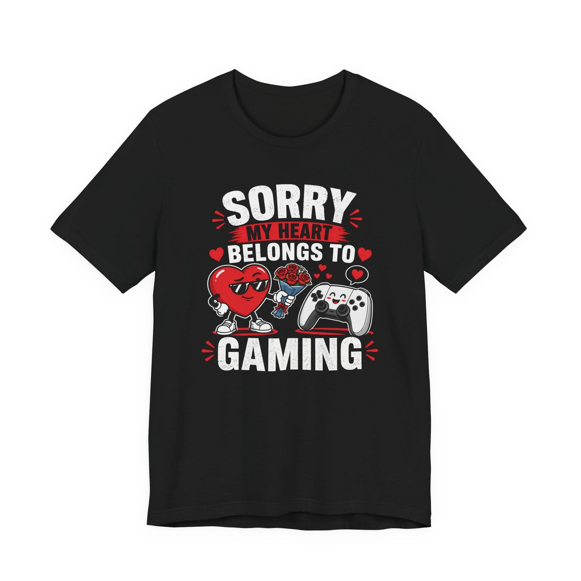 T-Shirt Black / S My Heart Chose Gaming T-shirt