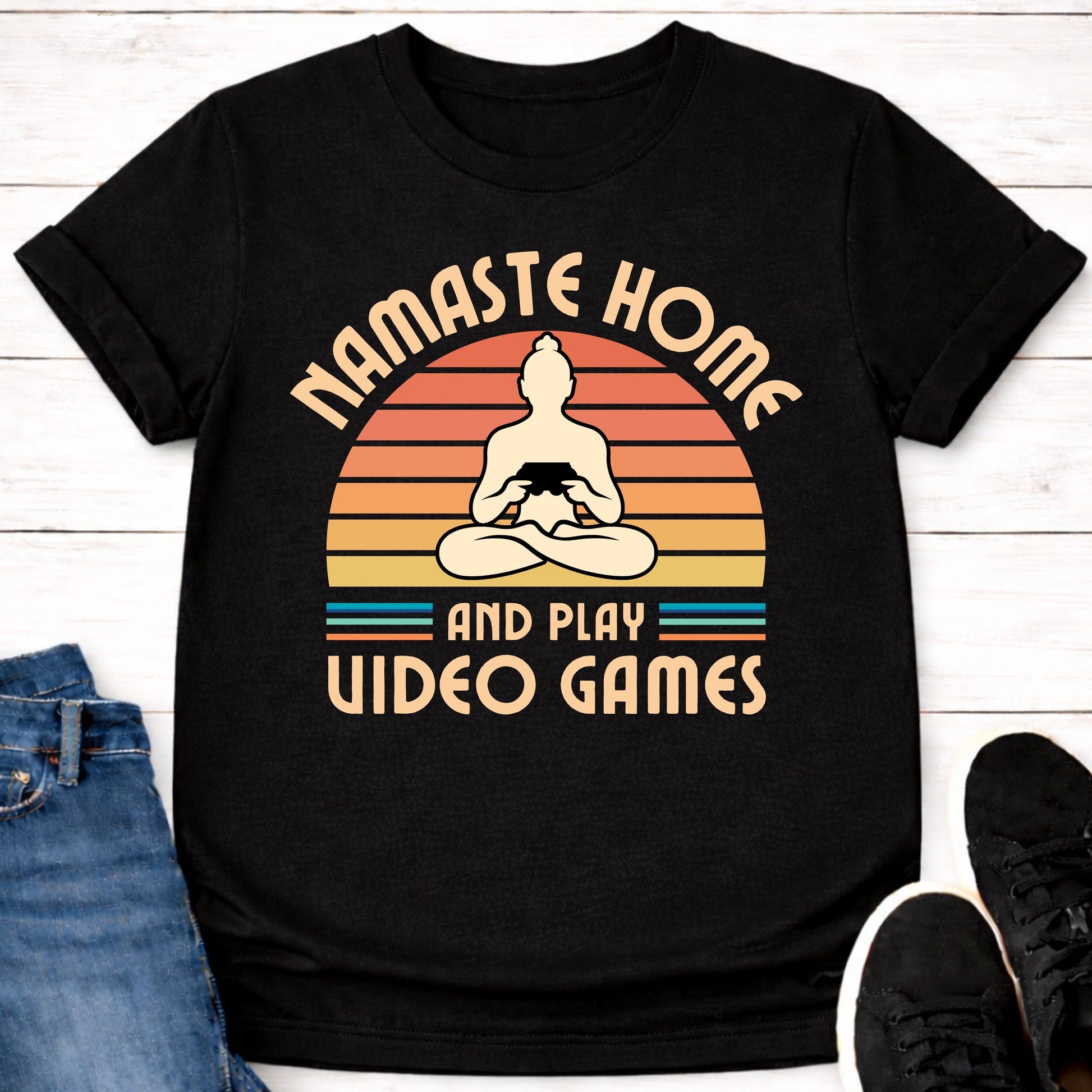 T-Shirt Black / S Namaste Home T-shirt