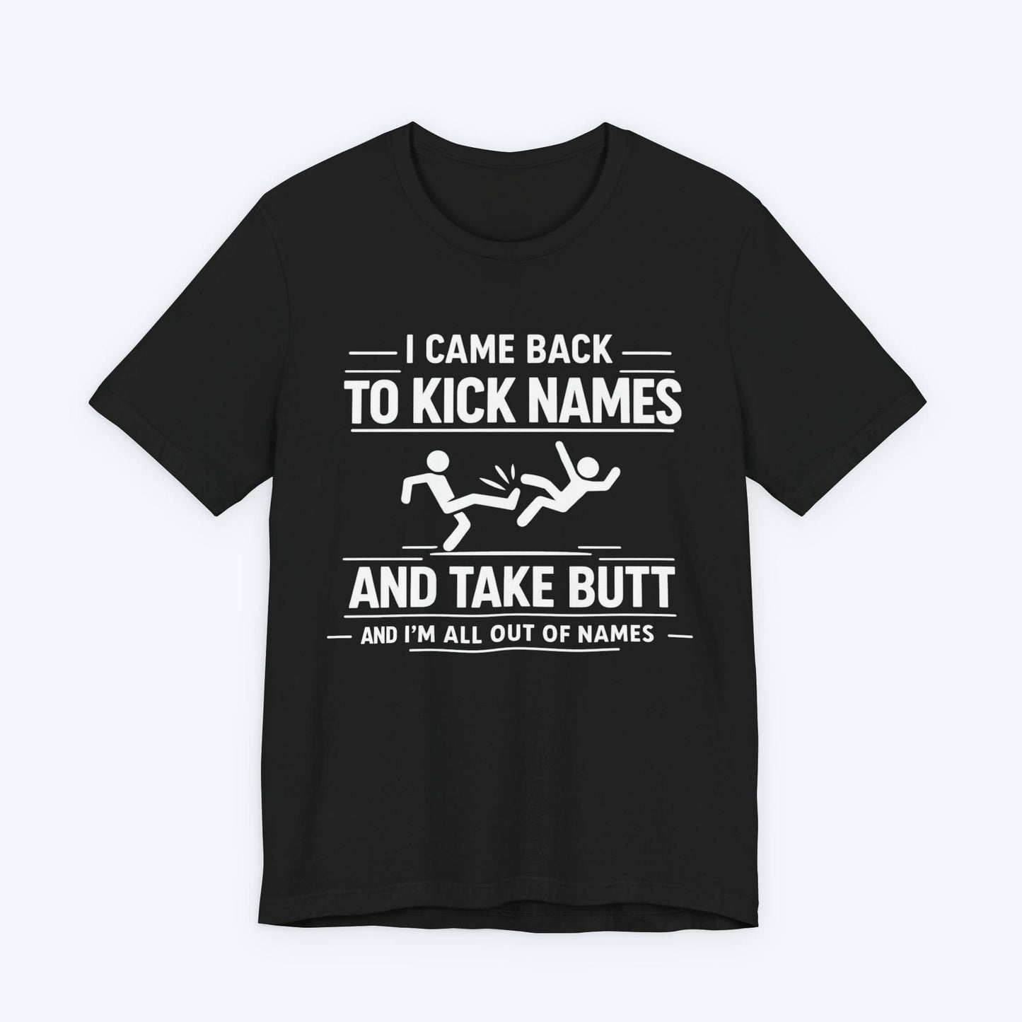 T-Shirt Black / S Name Kicker T-shirt