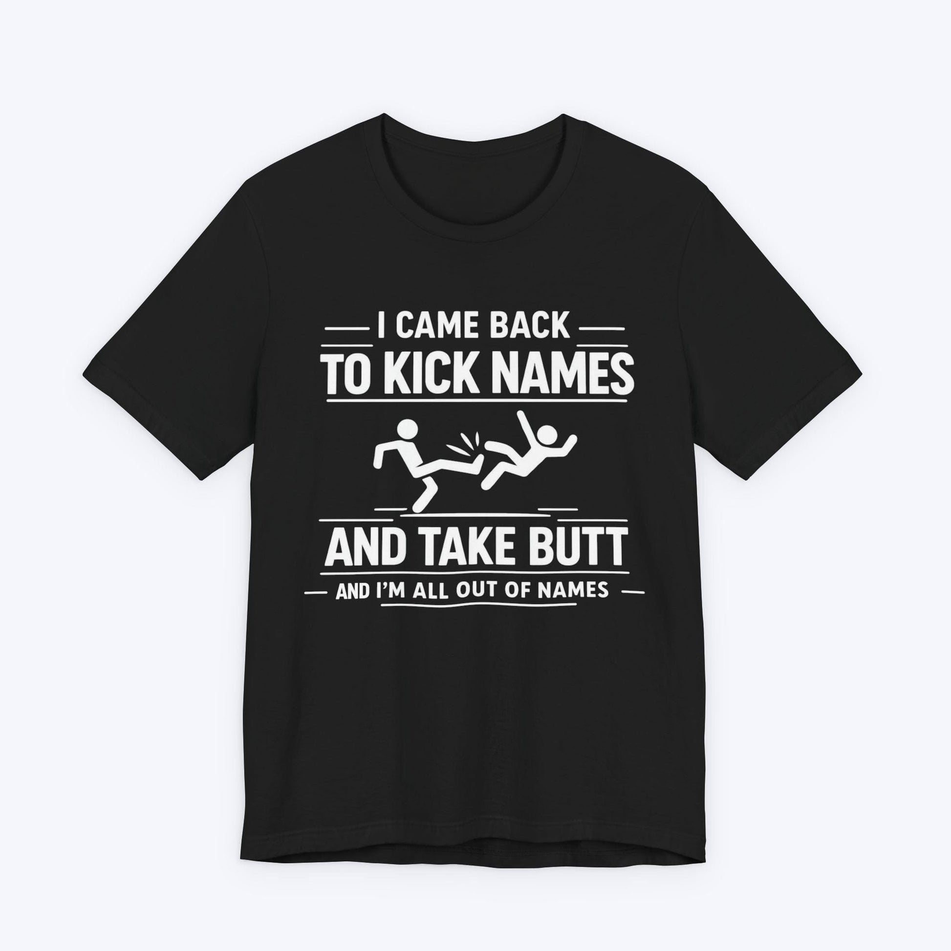 T-Shirt Black / S Name Kicker T-shirt