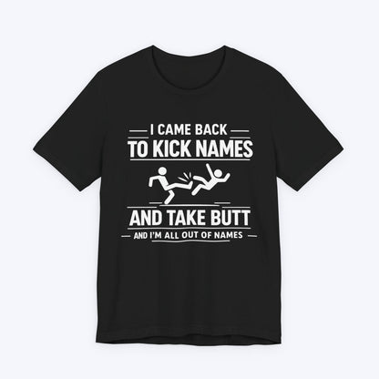 T-Shirt Black / S Name Kicker T-shirt