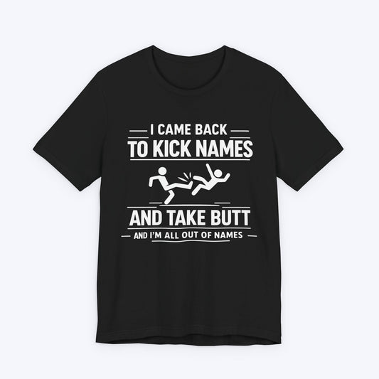 T-Shirt Black / S Name Kicker T-shirt