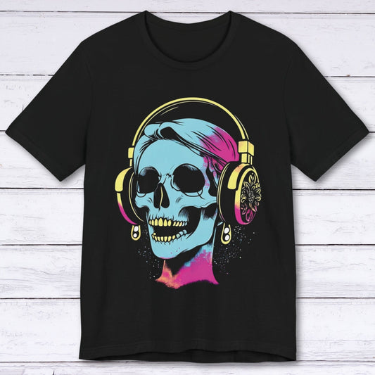 T-Shirt Black / S Neon Melodies: Femme Fatale T-shirt