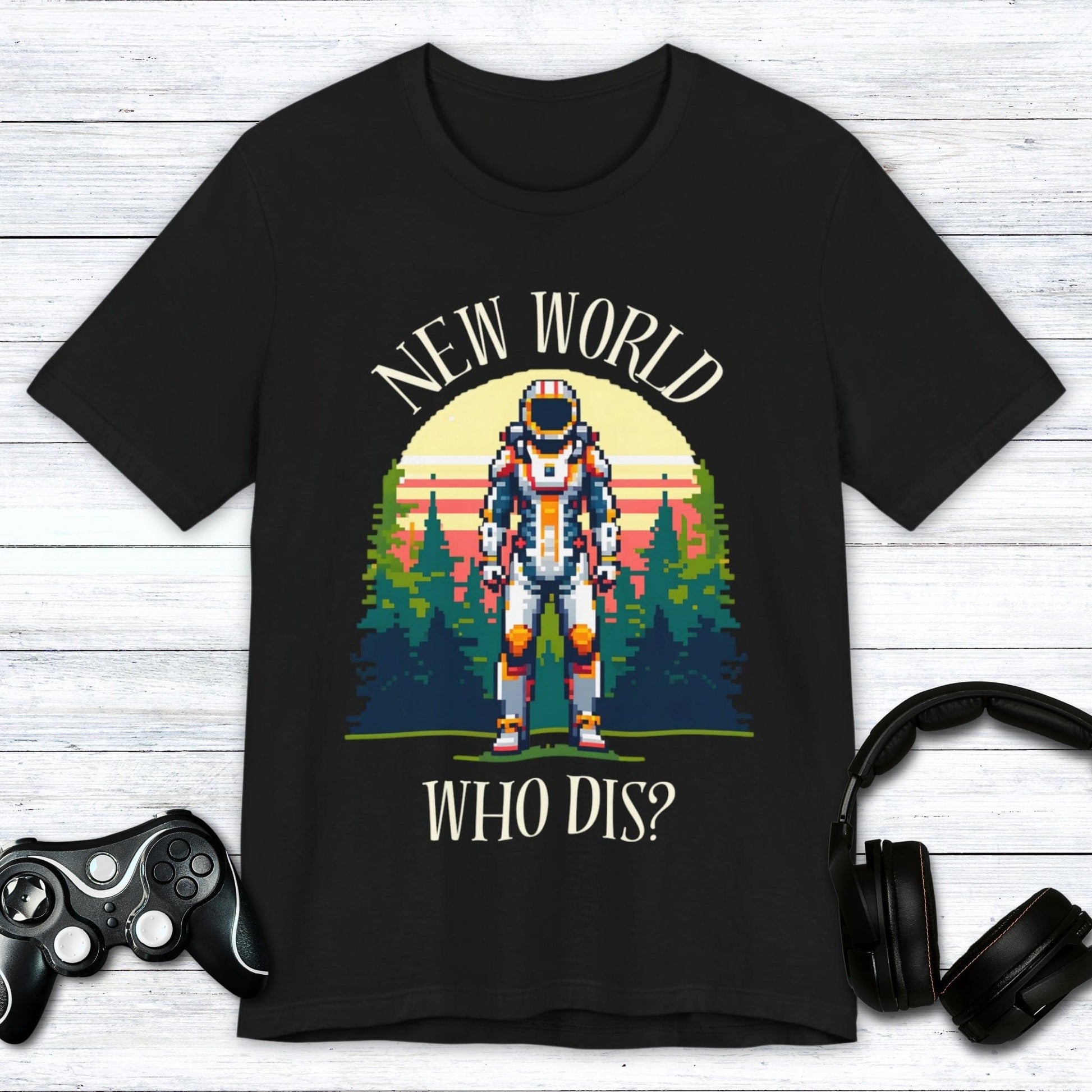 T-Shirt Black / S New World Who Dis T-shirt