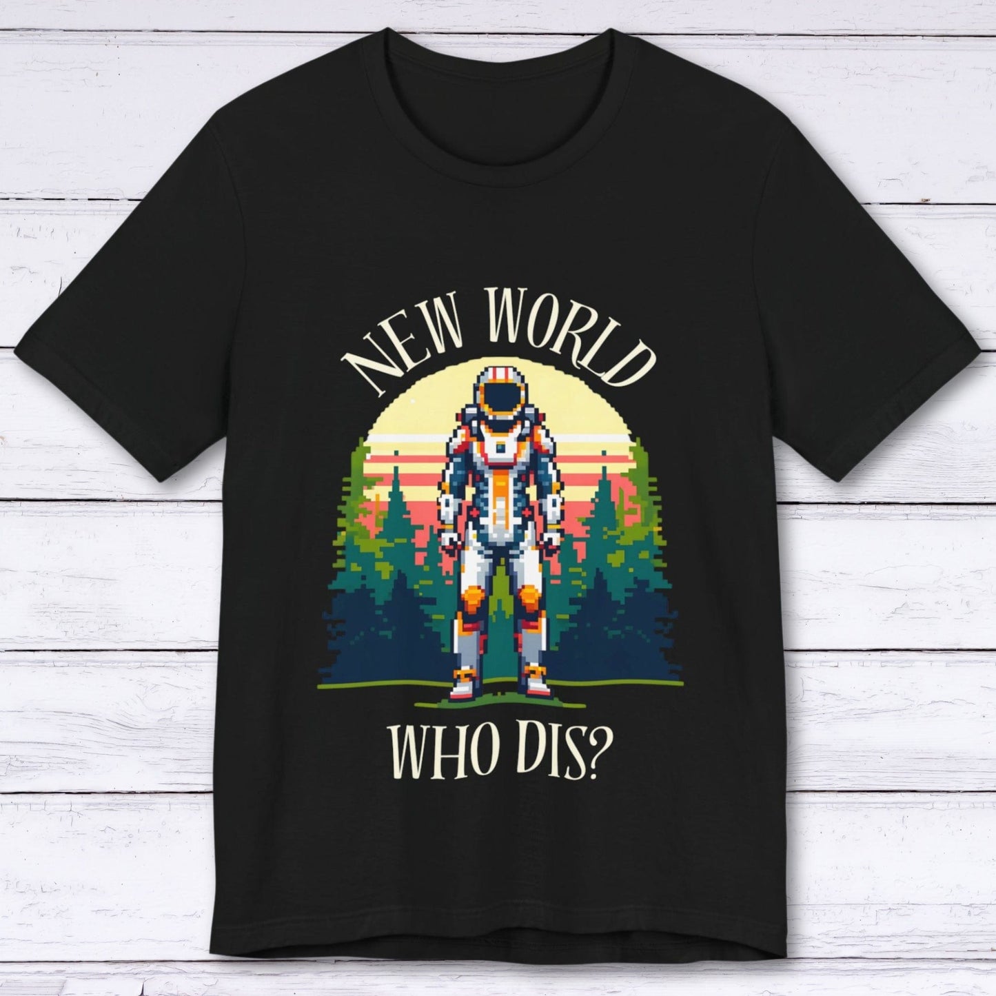 T-Shirt Black / S New World Who Dis T-shirt