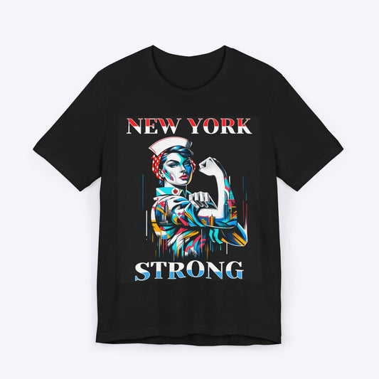 T-Shirt Black / S New York Strong Nurse Tee