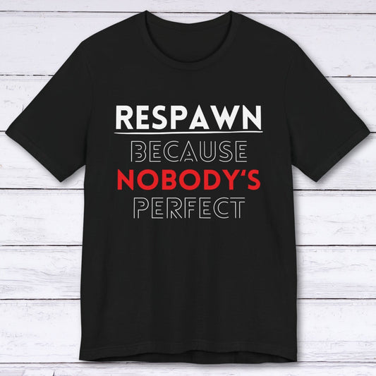 T-Shirt Black / S Nobody's Perfect Gamer T-shirt