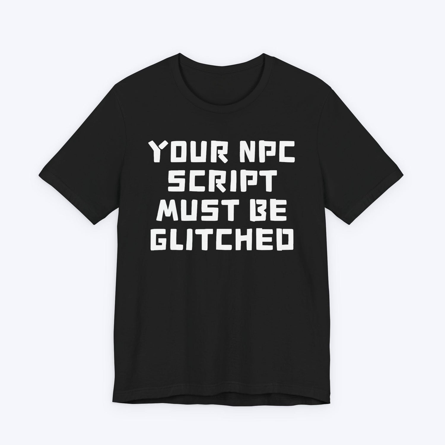 T-Shirt Black / S NPC Glitching "Gamer" T-shirt