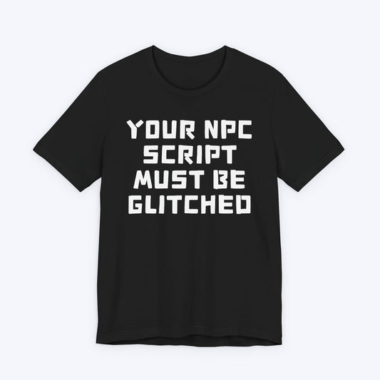 T-Shirt Black / S NPC Glitching "Gamer" T-shirt