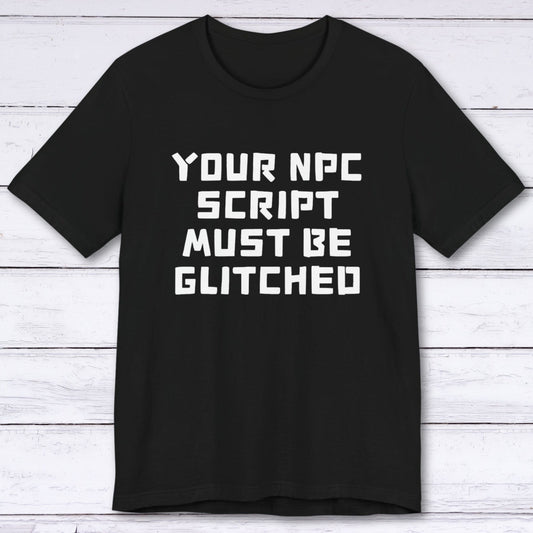 T-Shirt Black / S NPC Glitching "Gamer" T-shirt