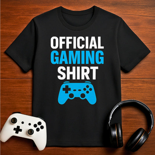 T-Shirt Black / S Official Gaming T-shirt