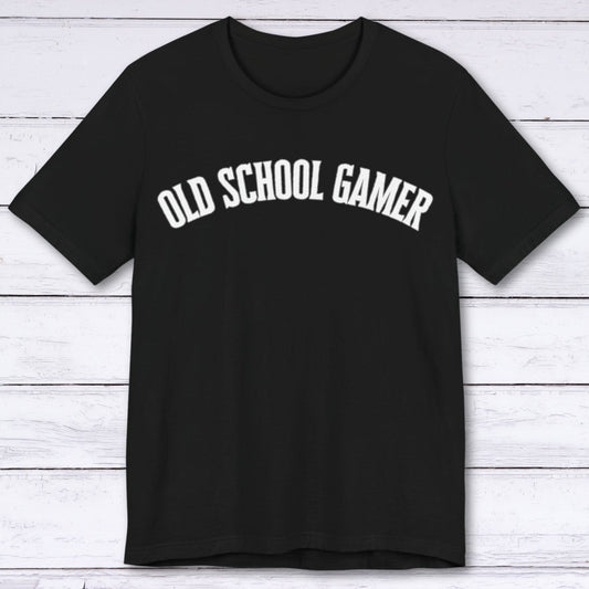 T-Shirt Black / S Old School Gamer T-shirt