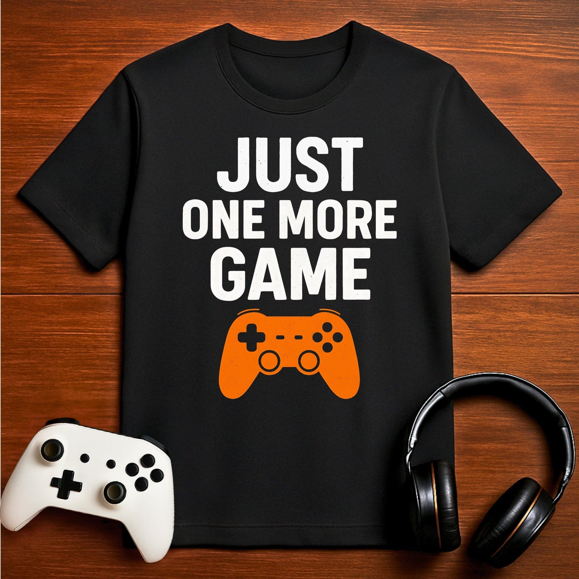 T-Shirt Black / S One More Game… I Swear T-shirt