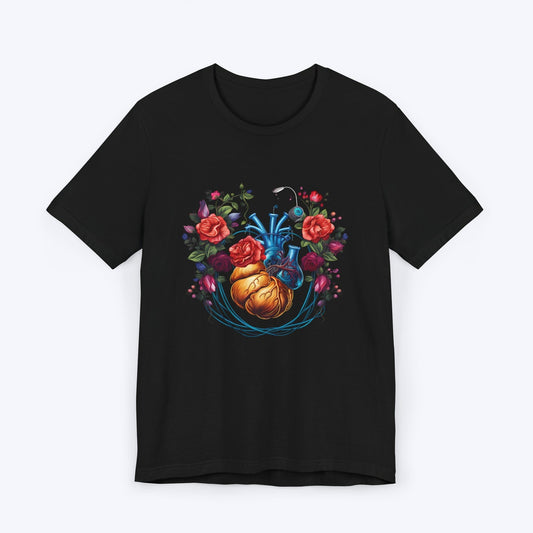 T-Shirt Black / S Organic Blossom T-shirt