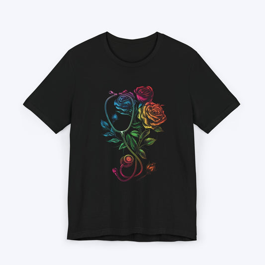 T-Shirt Black / S Organic Music Stethoscope T-shirt